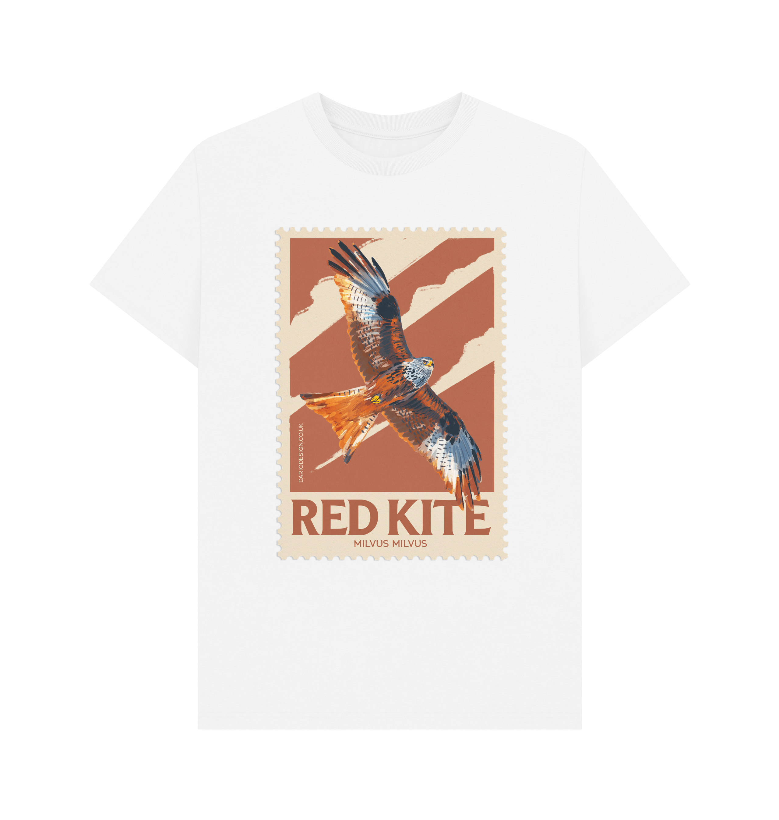 White Printed T-shirt Front