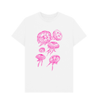 White Printed T-shirt Front