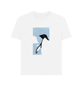 White Printed T-shirt Front