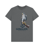 Slate Grey Printed T-shirt Front