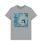 Athletic Grey Printed T-shirt Front