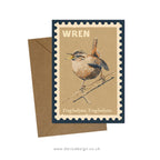 Songbirds - 6x retro illustrated greeting card multipack