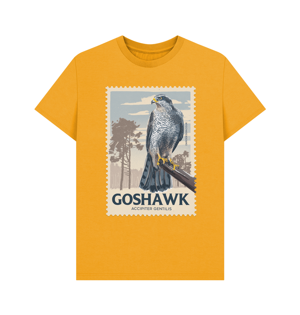 Mustard Printed T-shirt Front