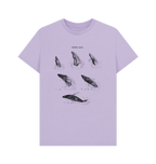 Lilac Printed T-shirt Front