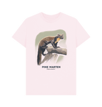 Pink Printed T-shirt Front