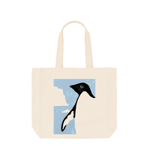 Natural Printed Bag Front