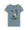 Stone Blue Printed T-shirt Front