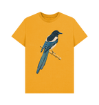 Mustard Printed T-shirt Front
