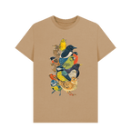 Sand Printed T-shirt Front