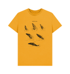 Mustard Printed T-shirt Front