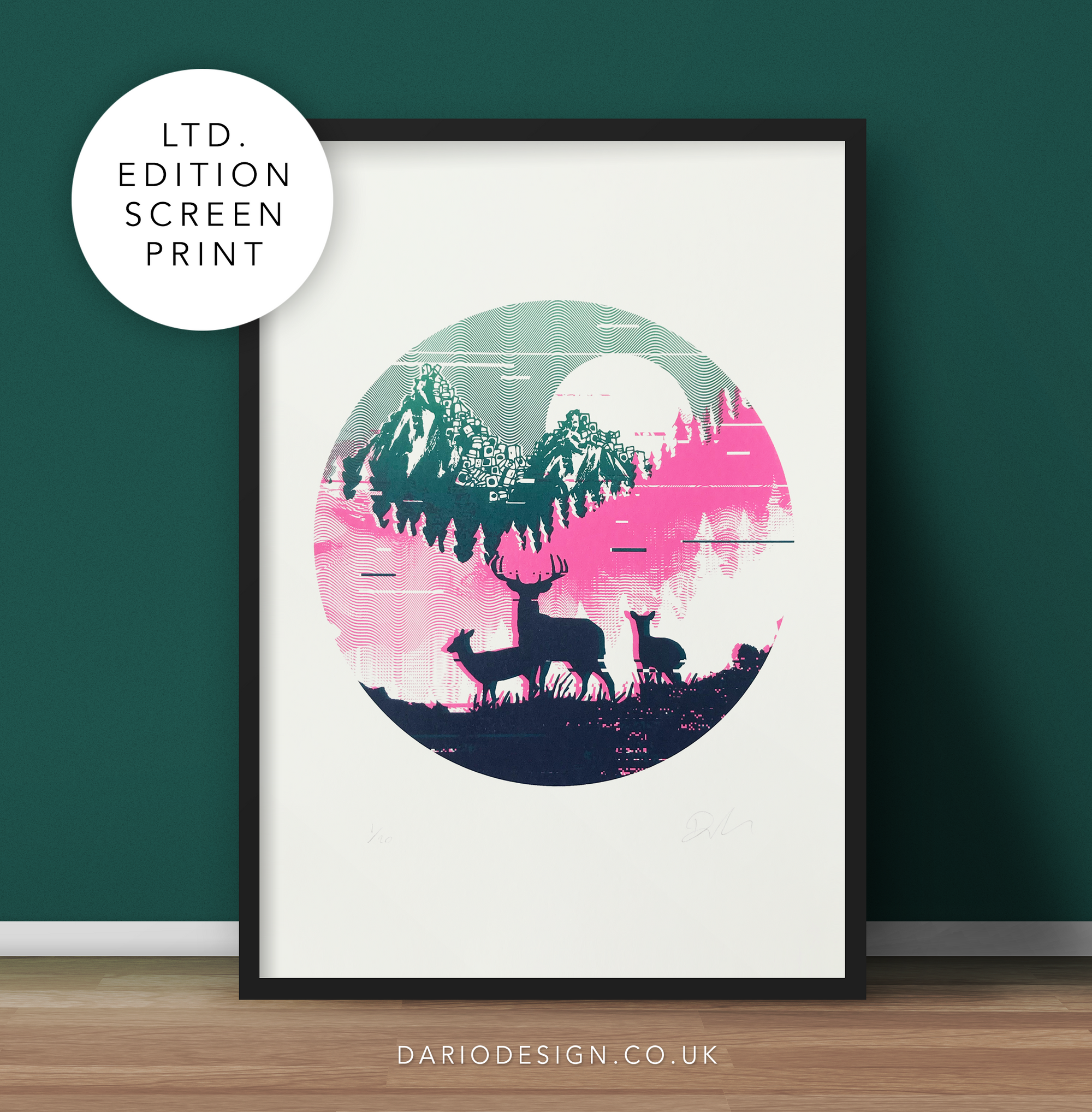 'Broken Household Appliance National Forest' - LTD Edition Screen Print